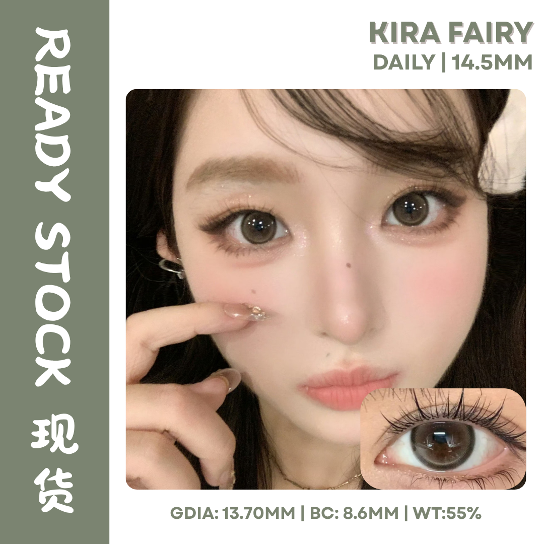 (Ready Stock) Kira Fairy 透明稚泪 0 Degree